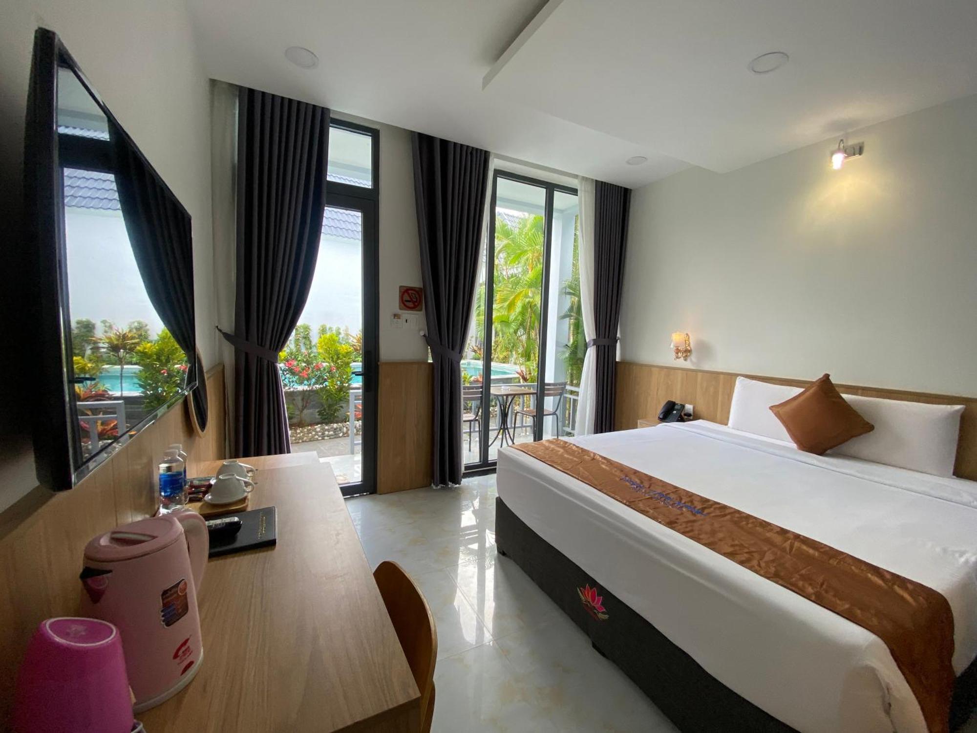 Ngoc Trai Xanh Bungalow Дуонг-Донг Экстерьер фото