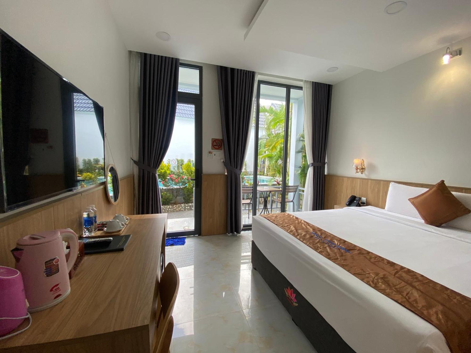 Ngoc Trai Xanh Bungalow Дуонг-Донг Экстерьер фото
